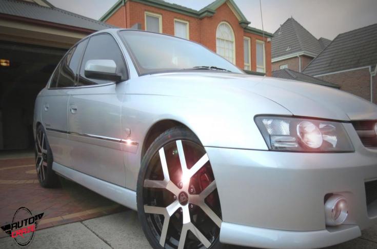 HOLDEN CALAIS BLACK OR MACHINED FACE